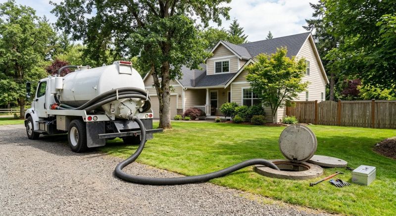 Septic Cleaning project example